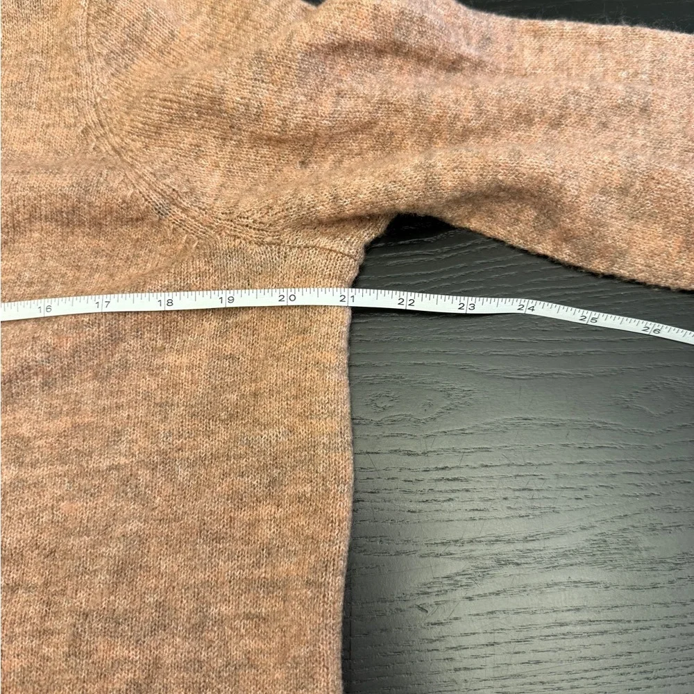 Marled by RC Warm Red Tan Knit Sweater Size XL - Picture 7 of 10